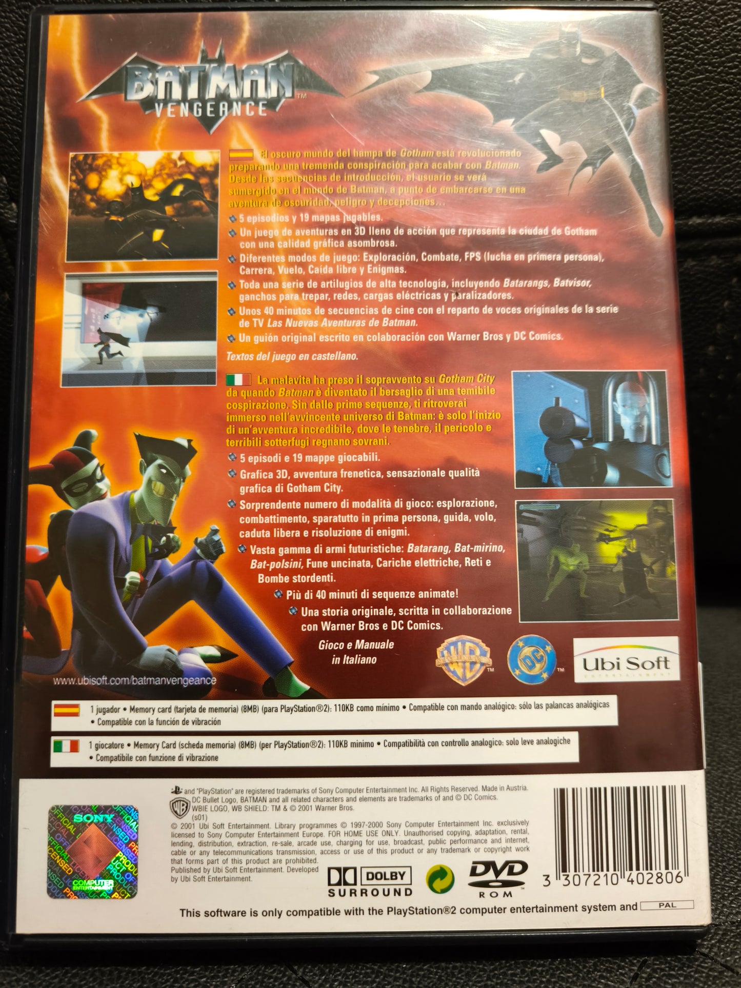 Batman vengeance ps2