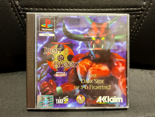 Advanced dungeons e dragons iron e Blood ps1