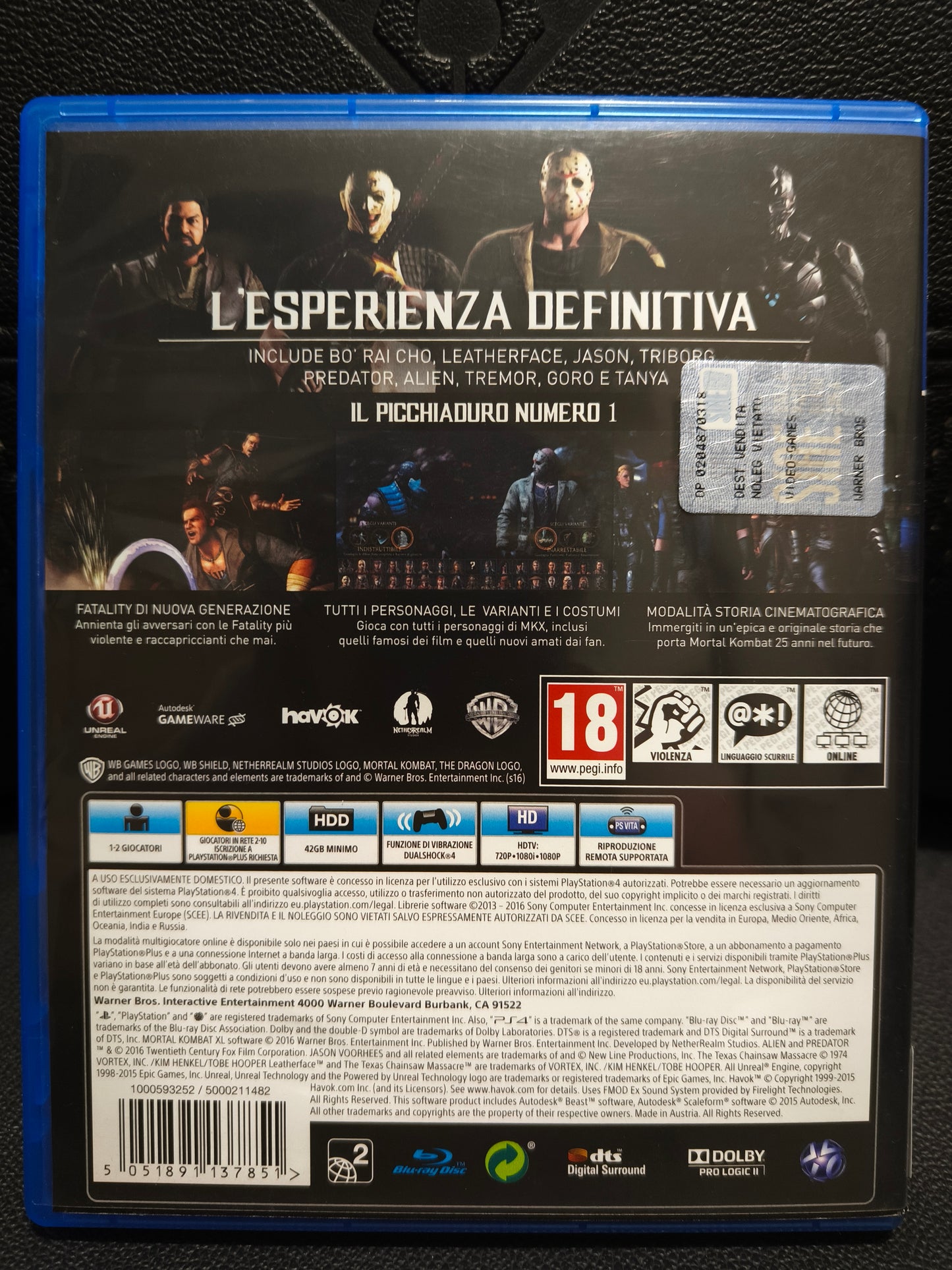 Mortal kombat XL ps4