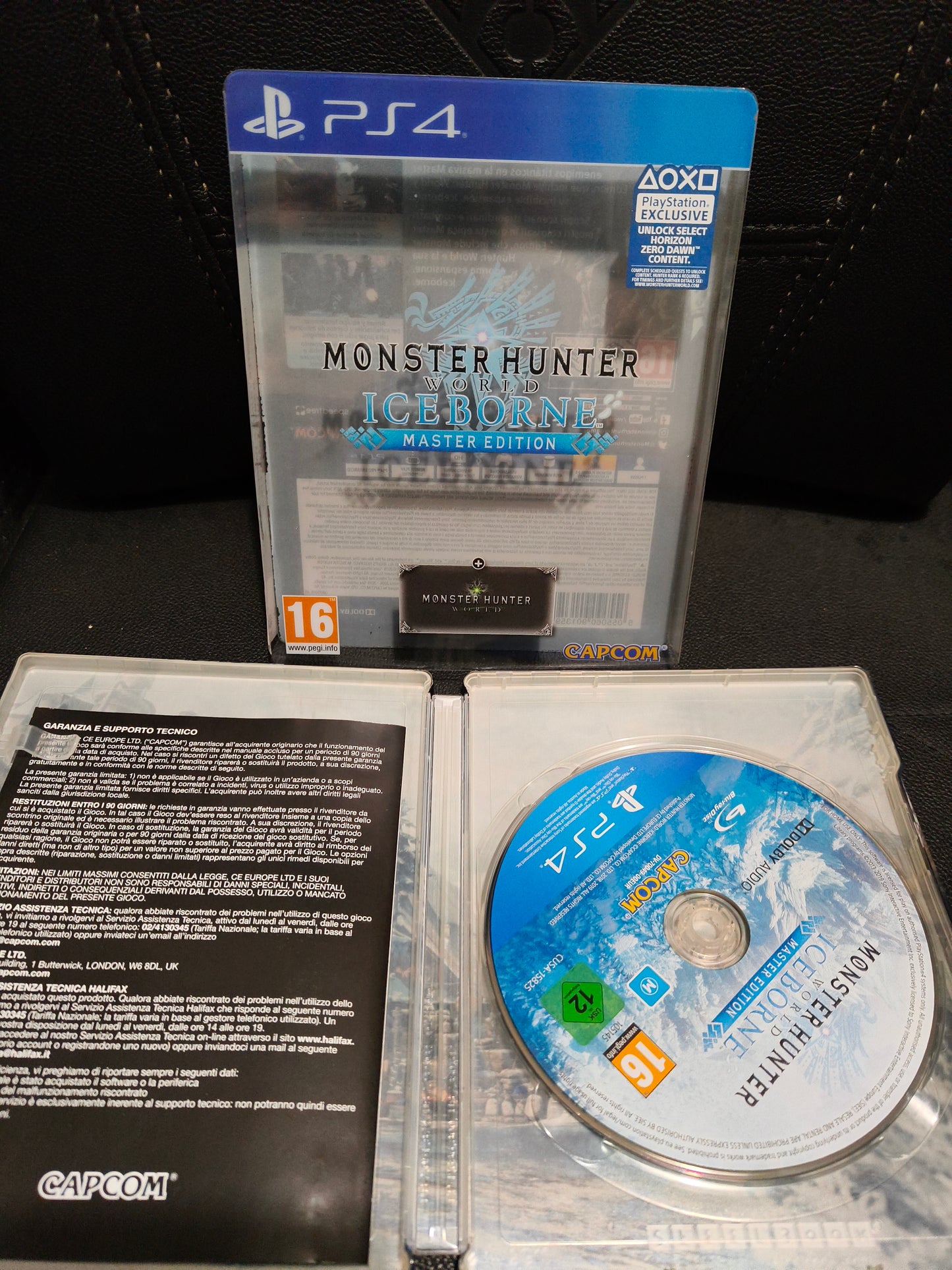 Monster hunter world iceborne master edition steelbook ps4