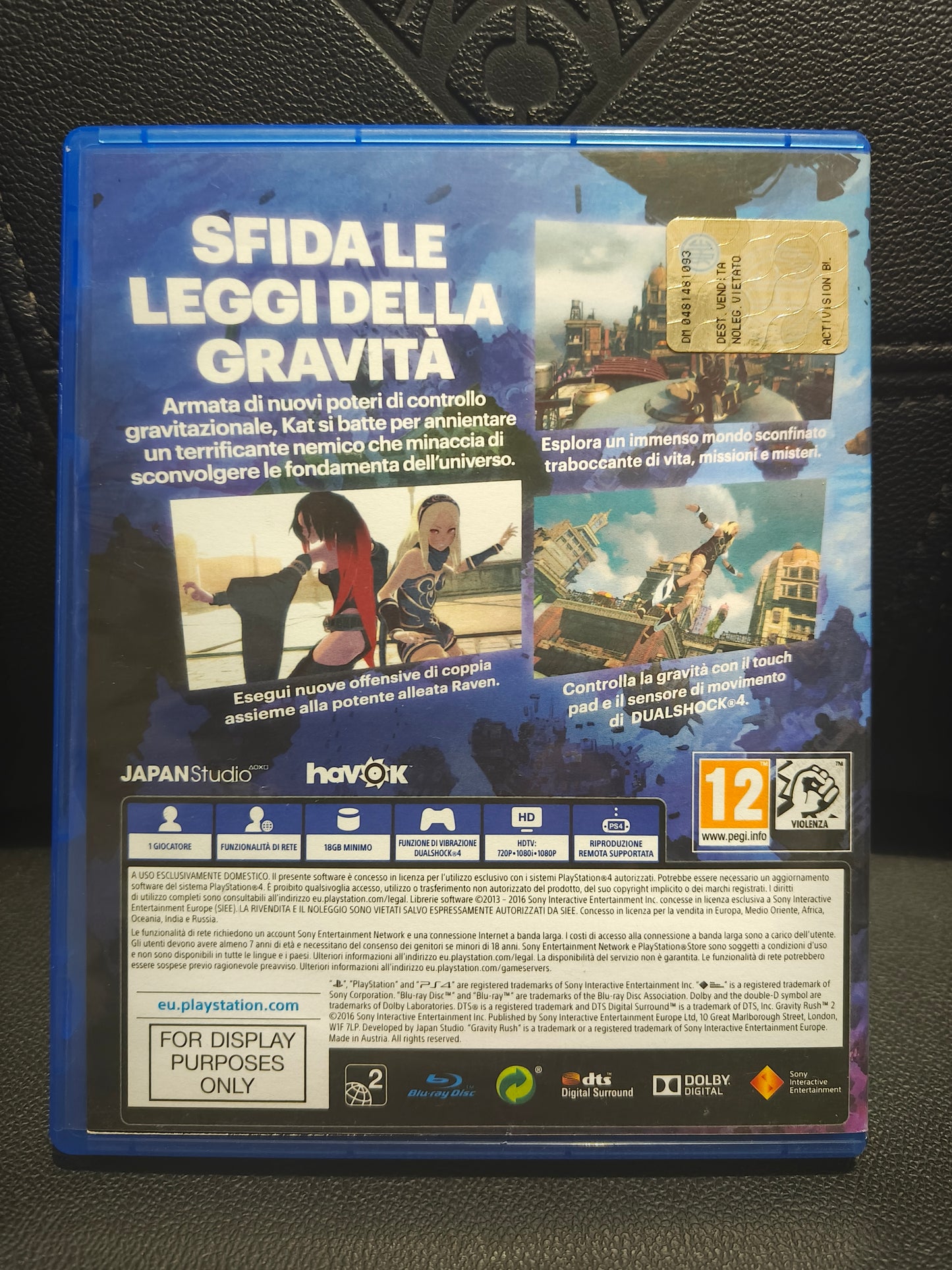 Gravity rush 2 ps4