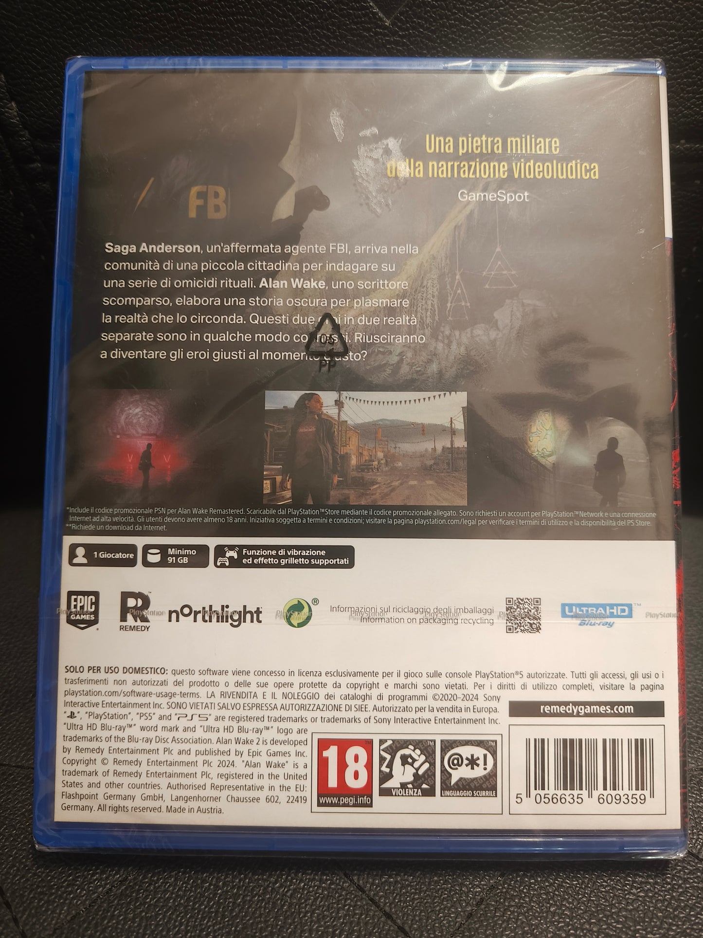 Alan wake 2 ps5 sealed