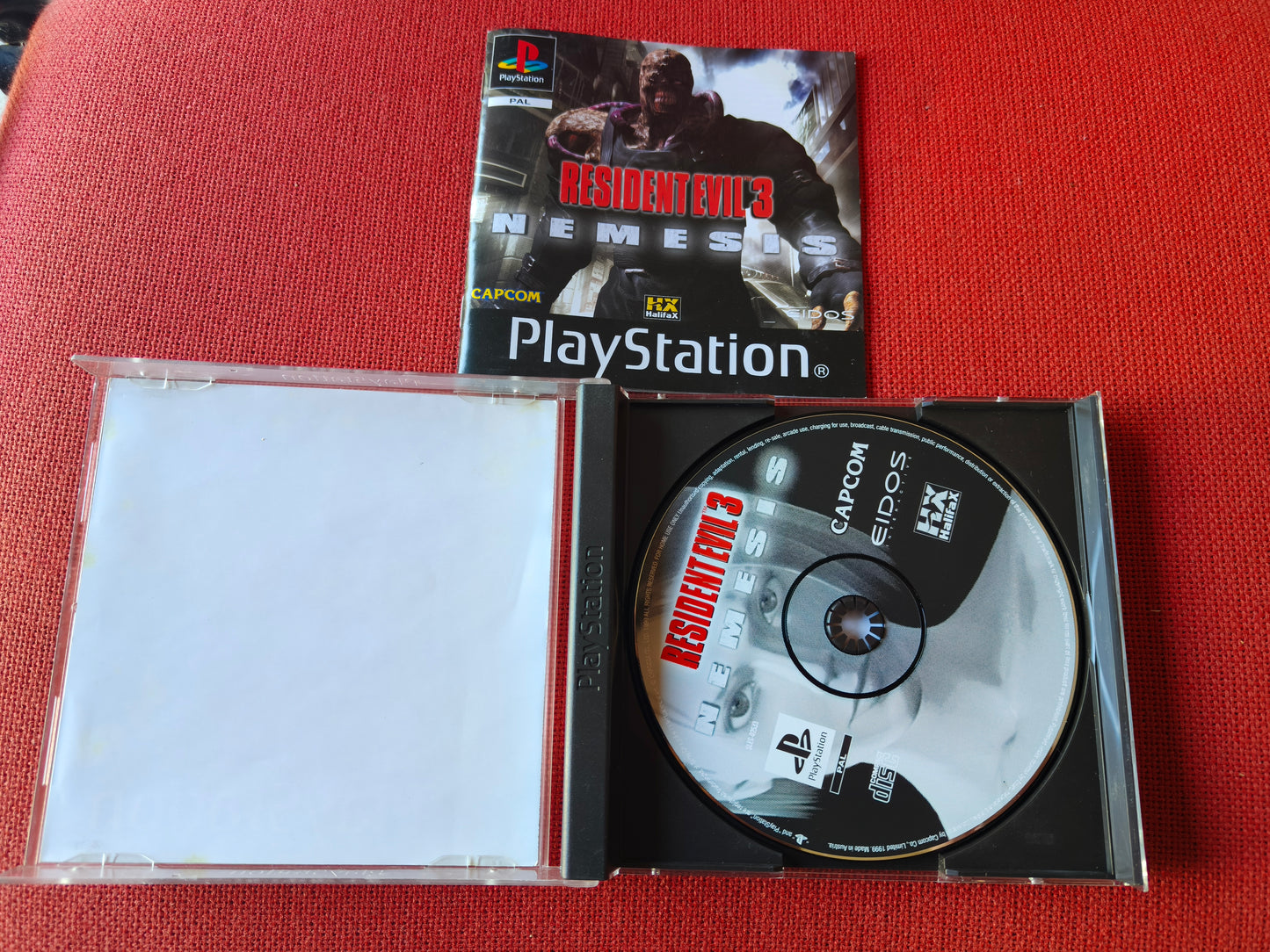 Resident evil 3 Nemesis ps1 PAL ita completo