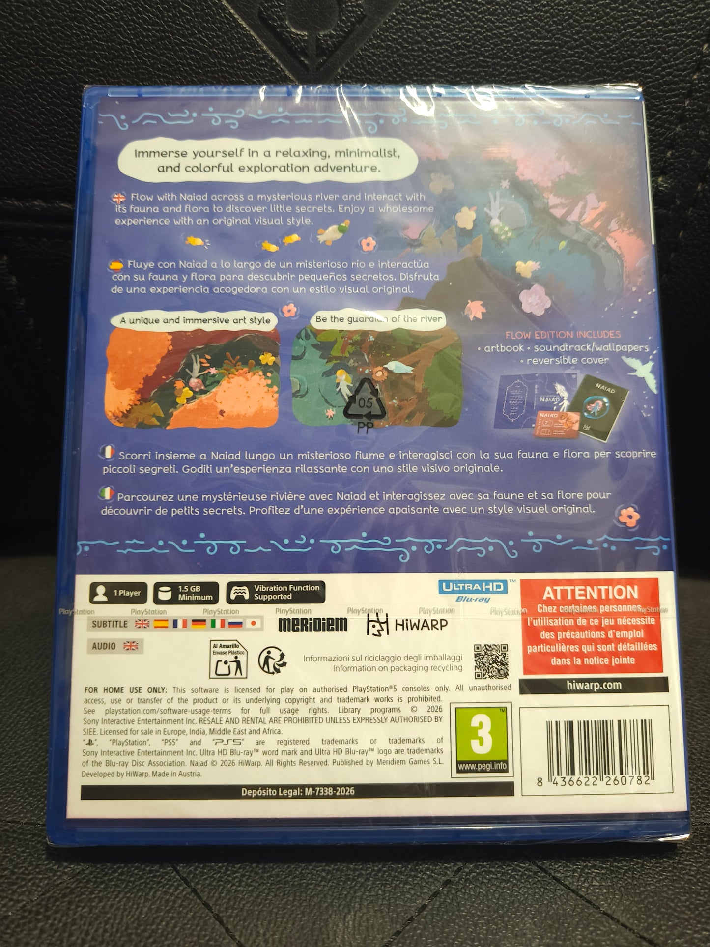 Naiad flow edition ps5 sealed