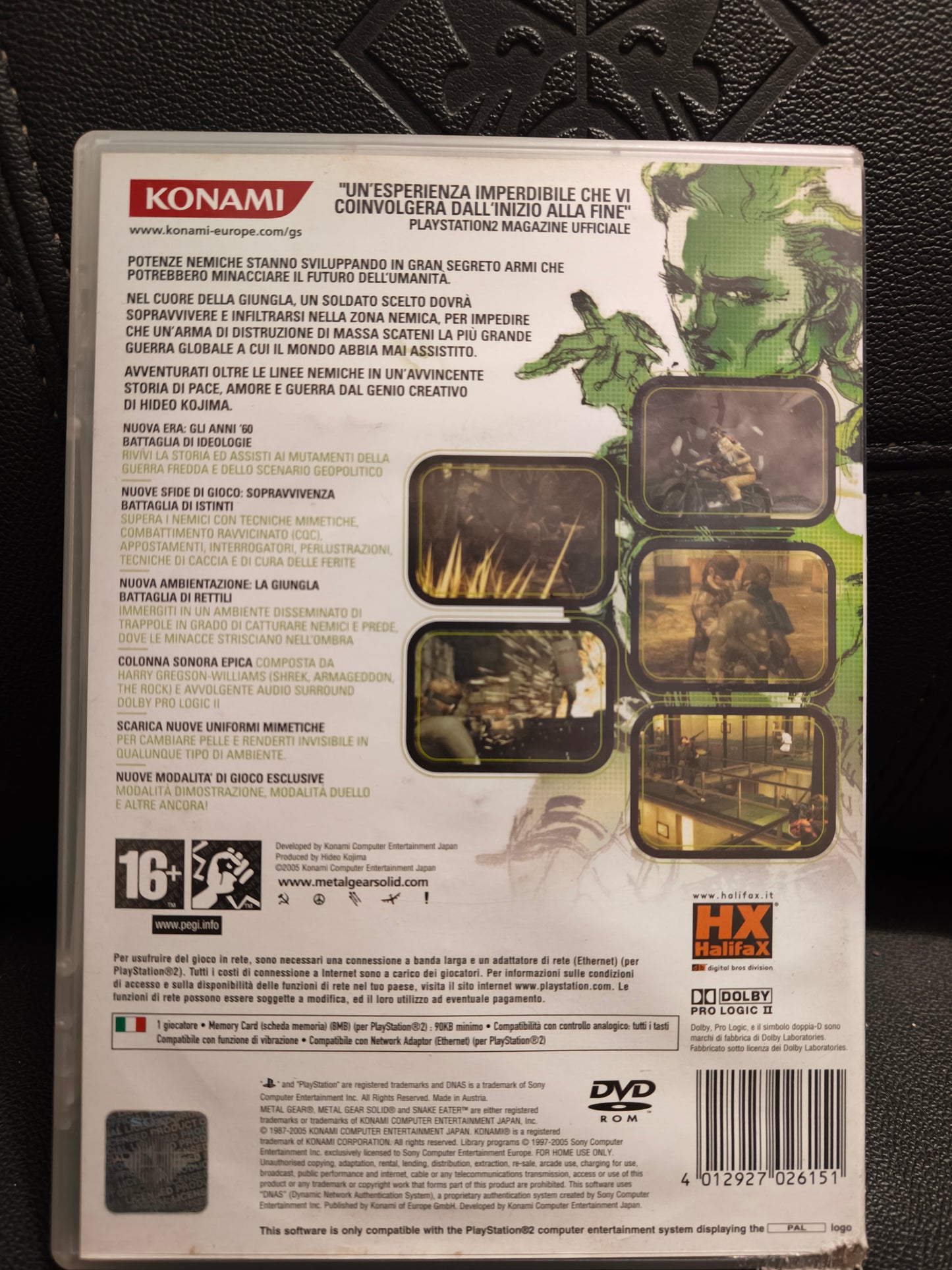 Metal Gear solid 3 Snake eater ps2