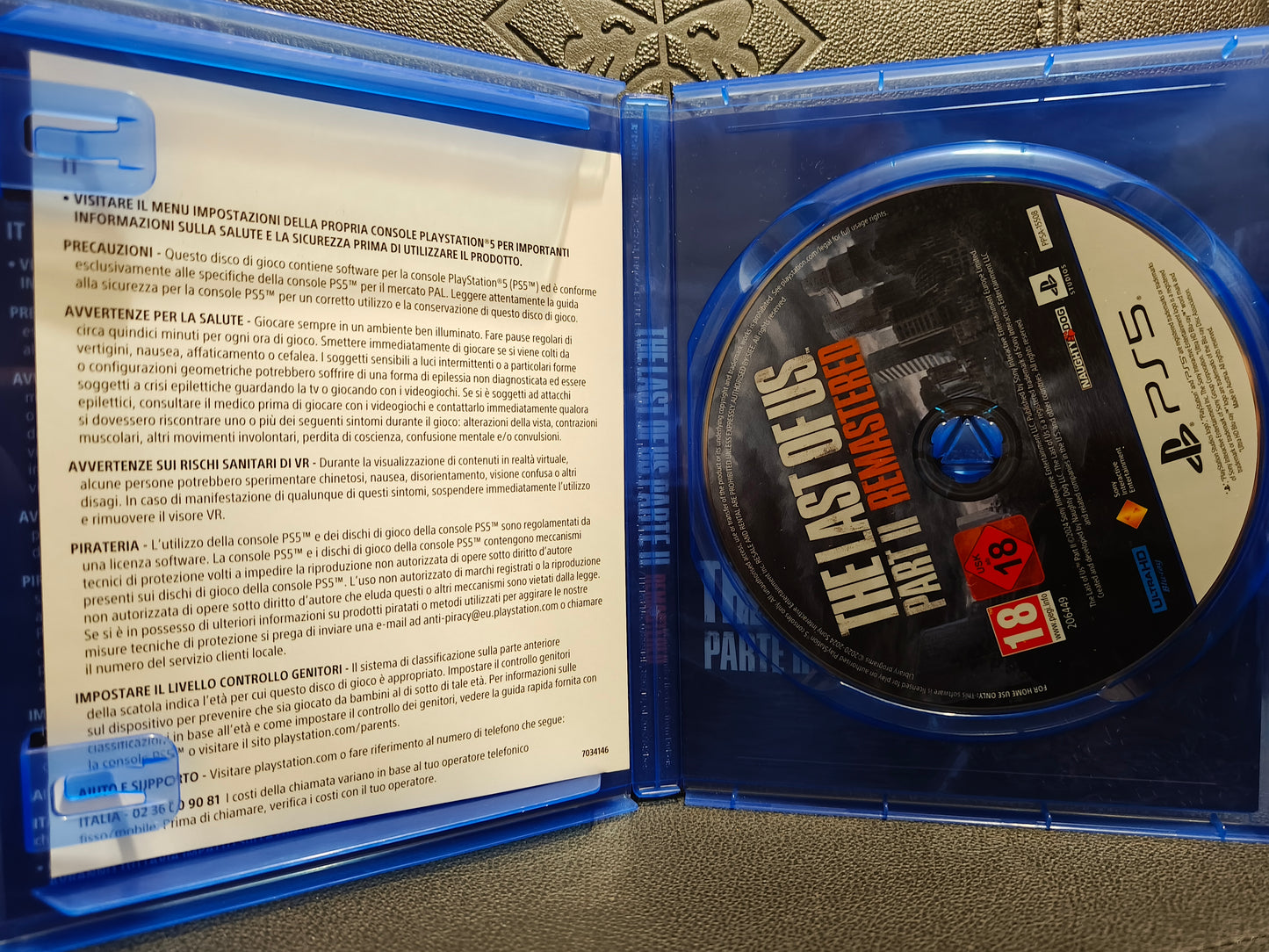 The last of US parte 2 remastered ps5