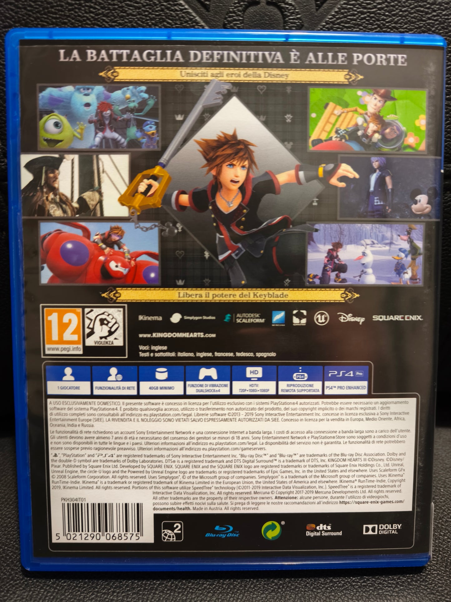 Kingdom hearts 3 ps4