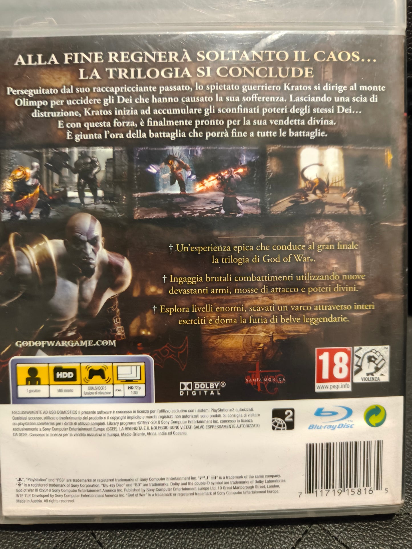 God of war 3 ps3