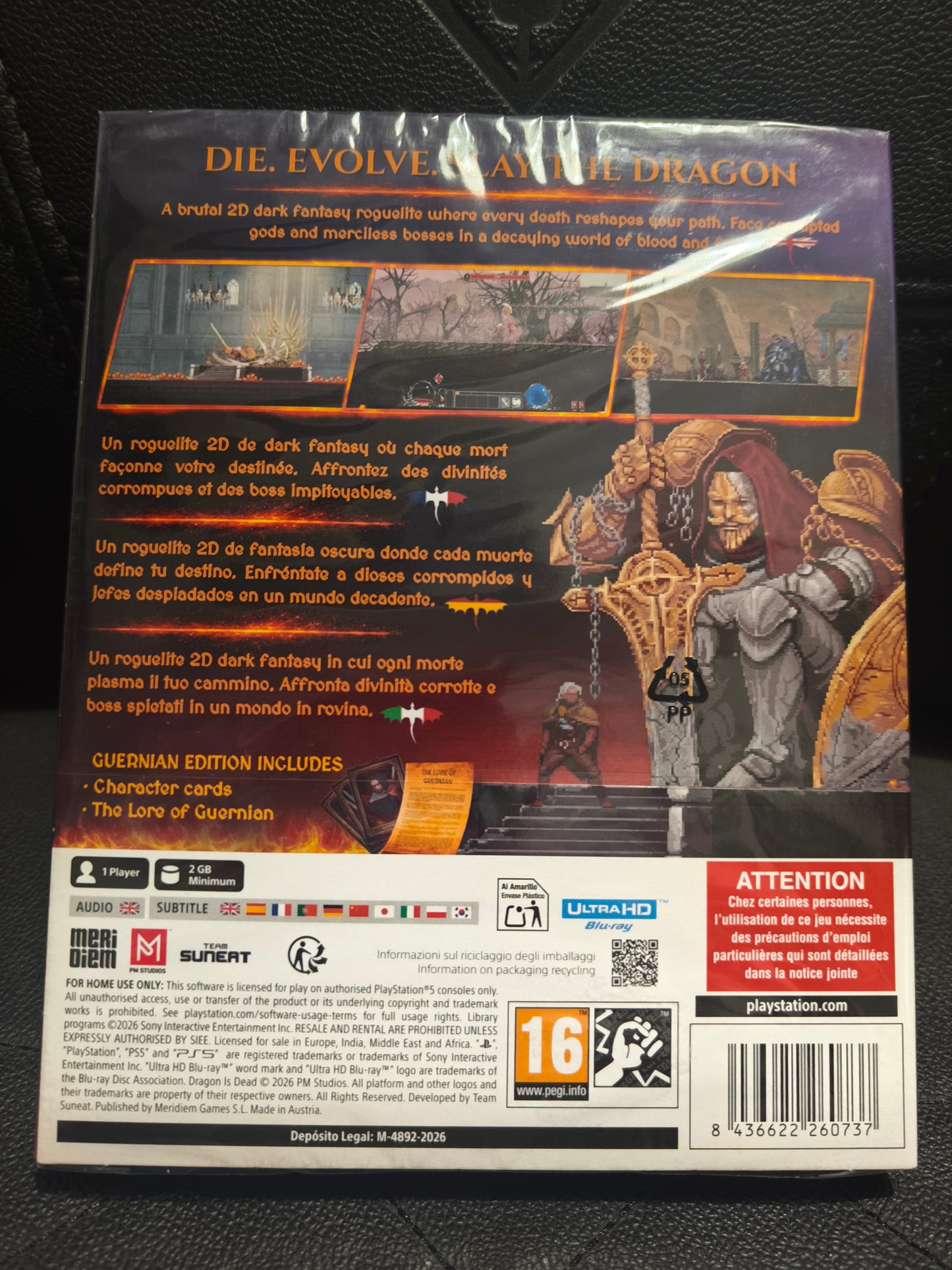 Dragon Is dead guernian edition ps5 sealed