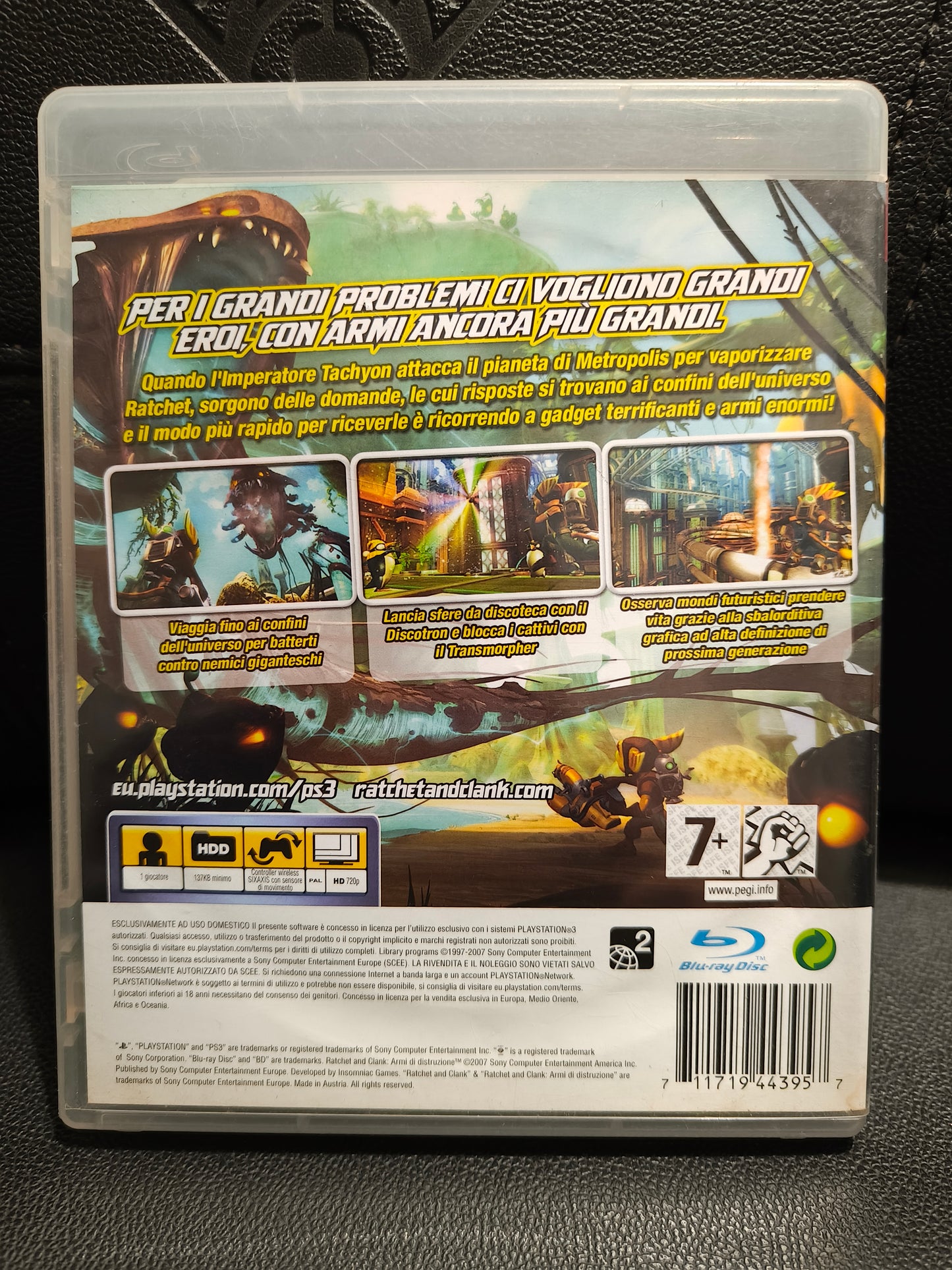 Ratchet e Clank armi di distruzione