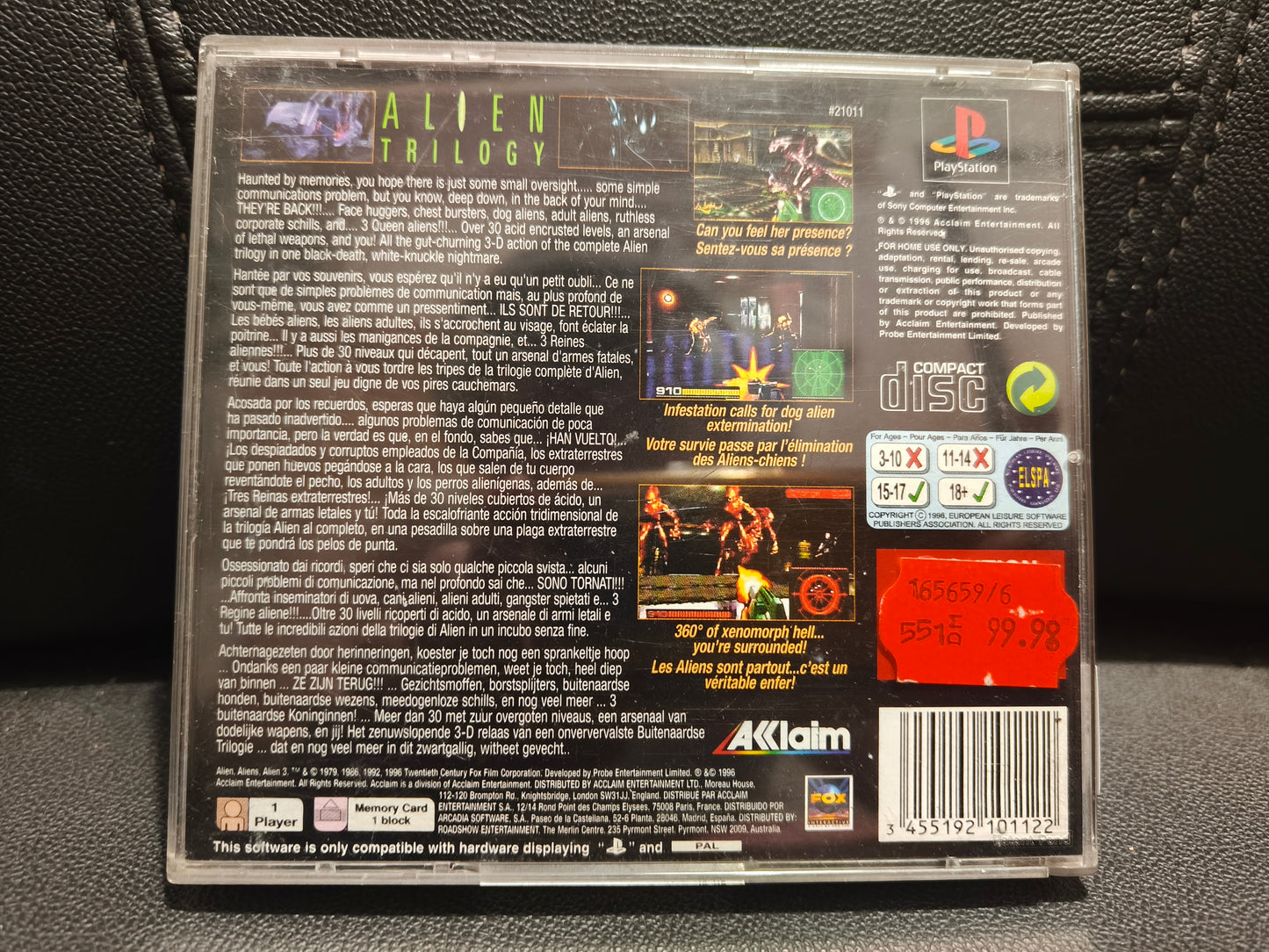 Alien Trilogy ps1