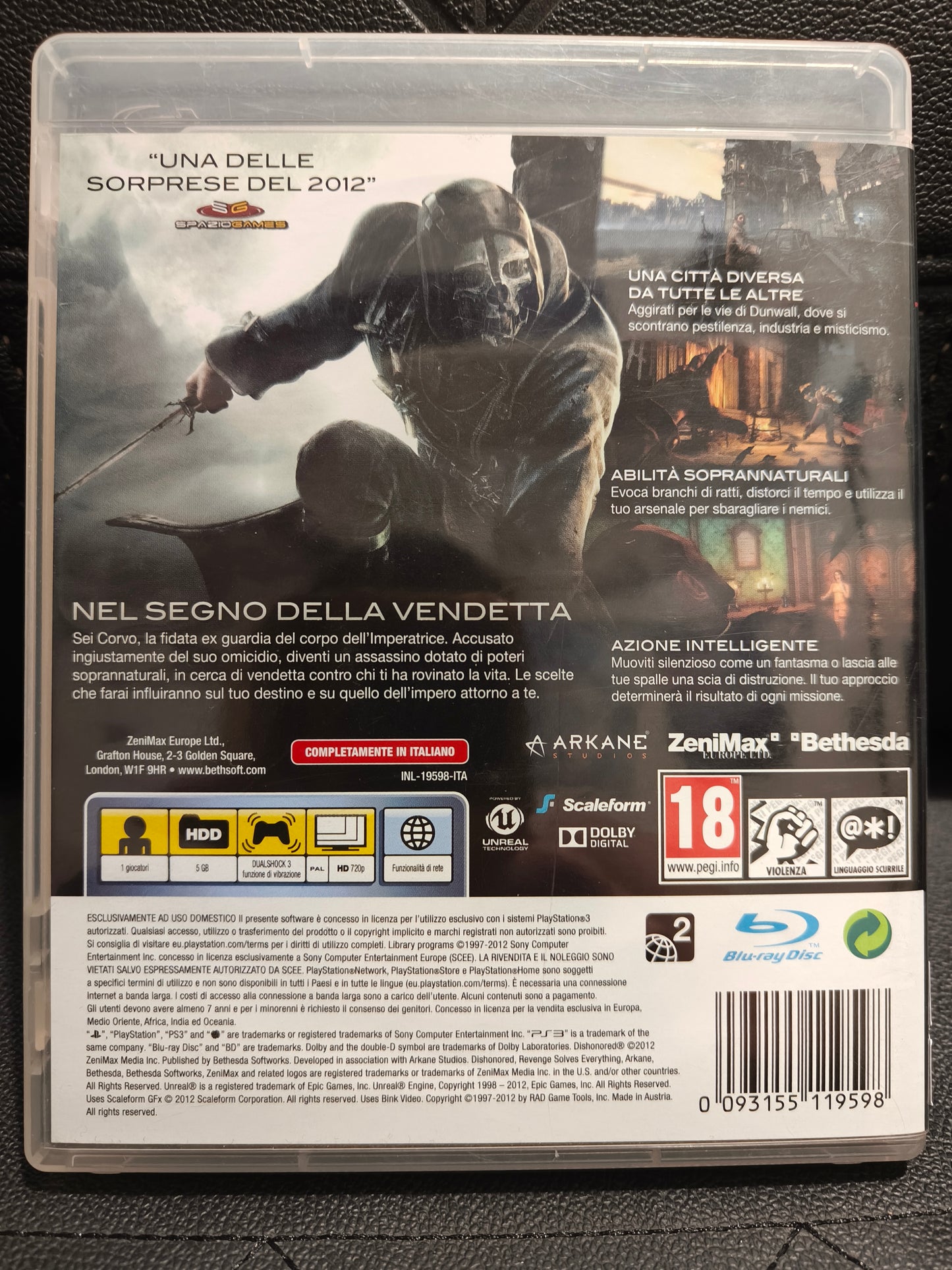 Dishonored ps3