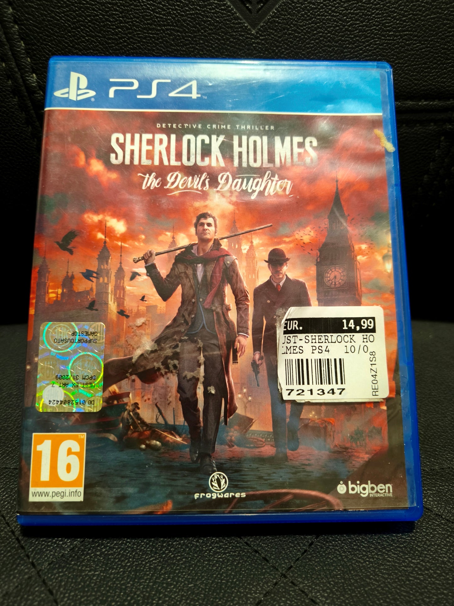 Sherlock holmes the devil's daughter ps4