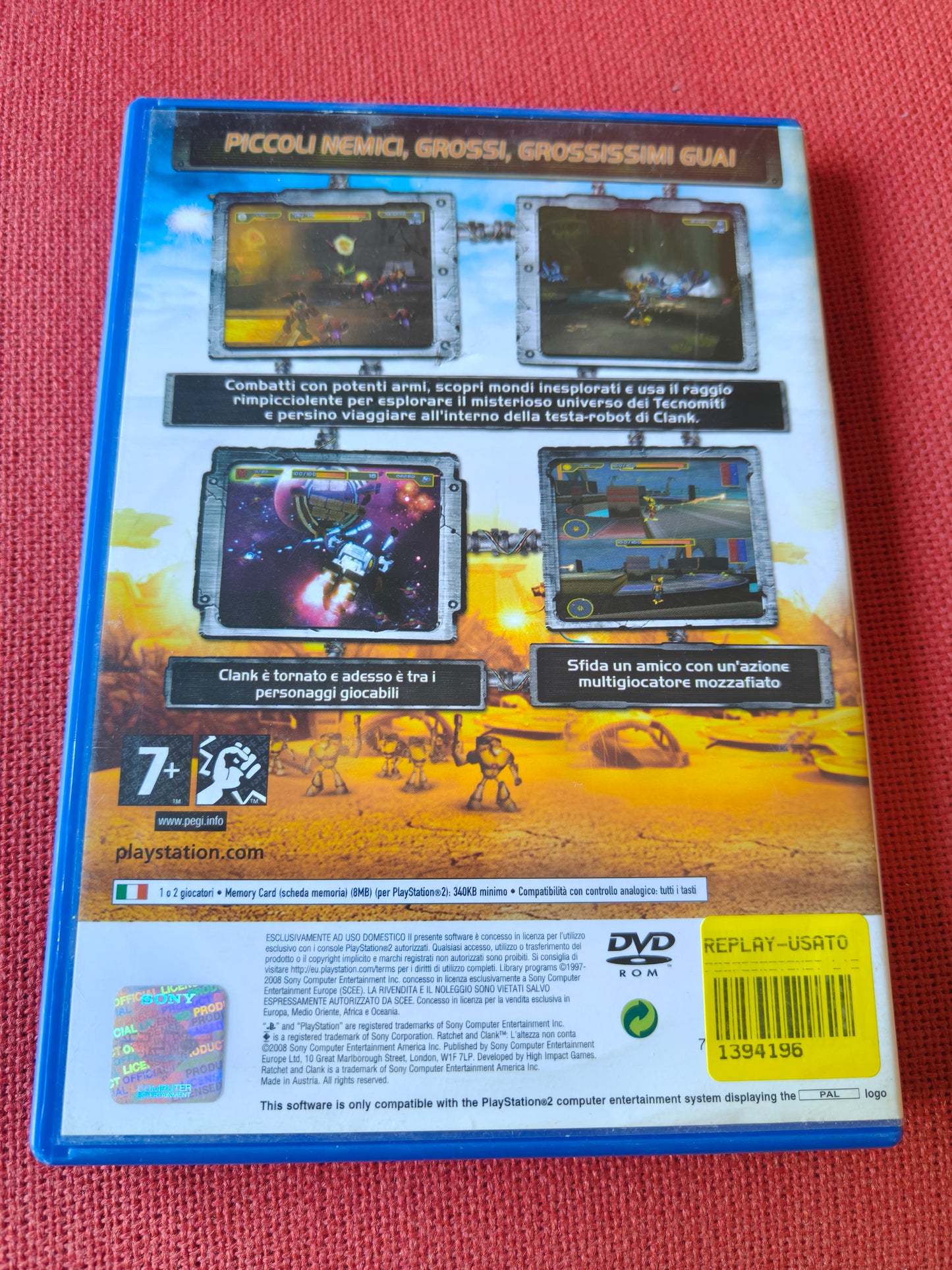 Ratchet & Clank l' altezza non conta ps2