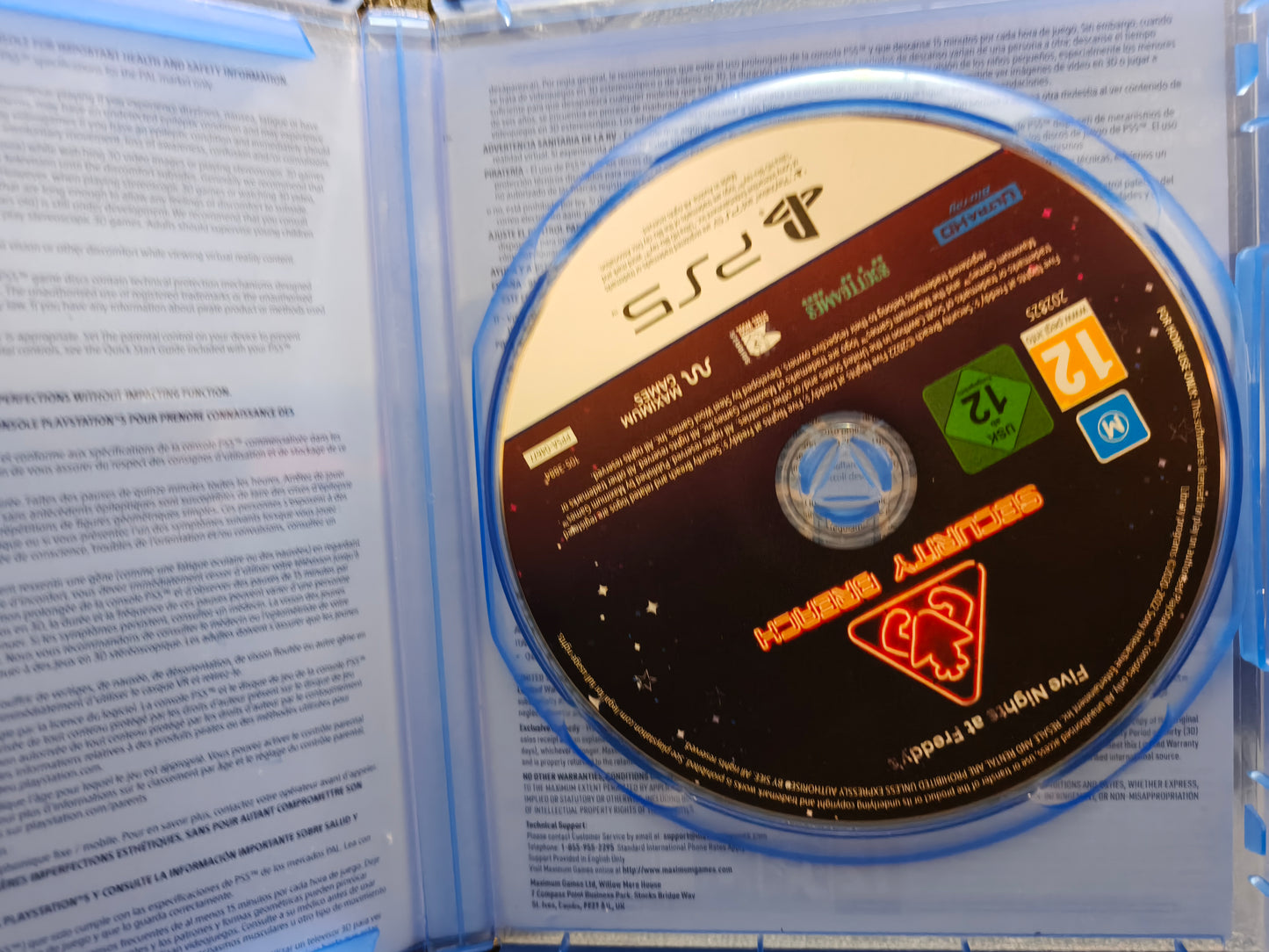 Five nights at freddy's security breach ps5