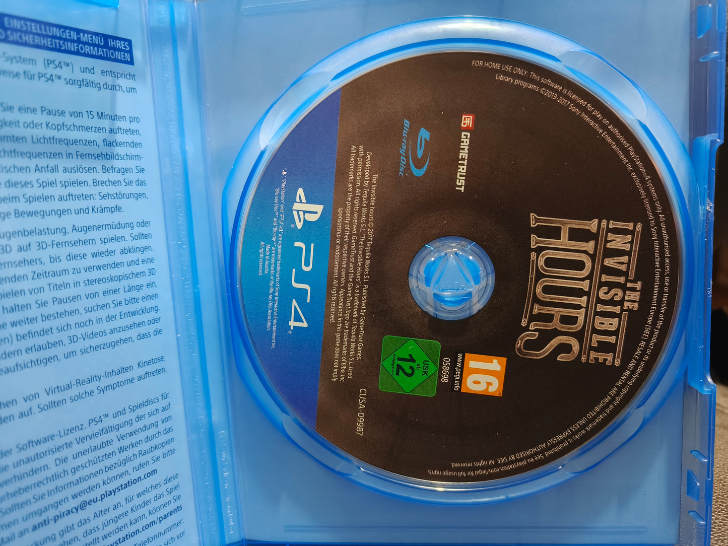 The invisible hours ps4