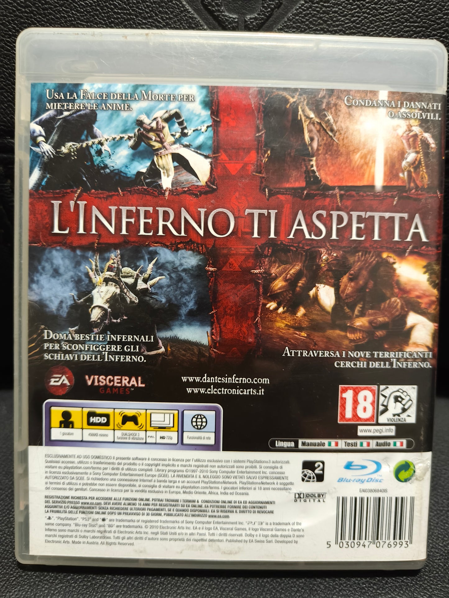 Dante's inferno ps3