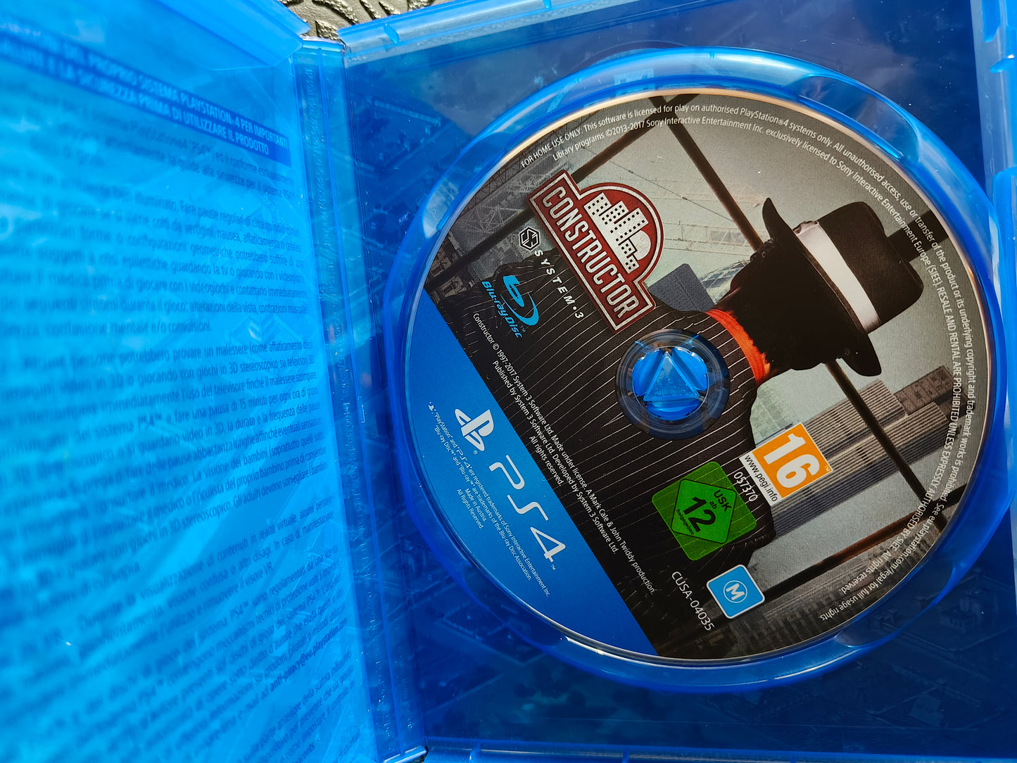 Constructor ps4