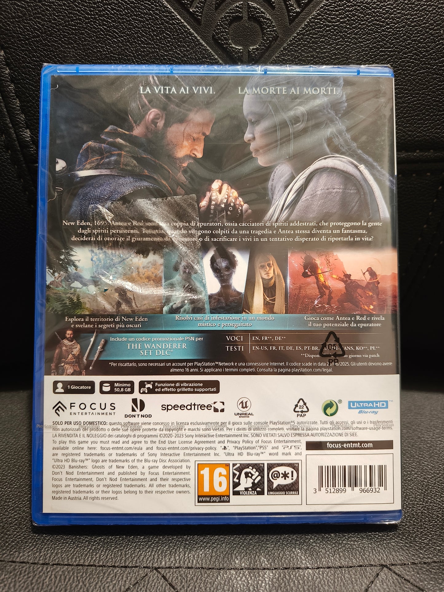 Banishers Ghost of new eden ps5 sealed