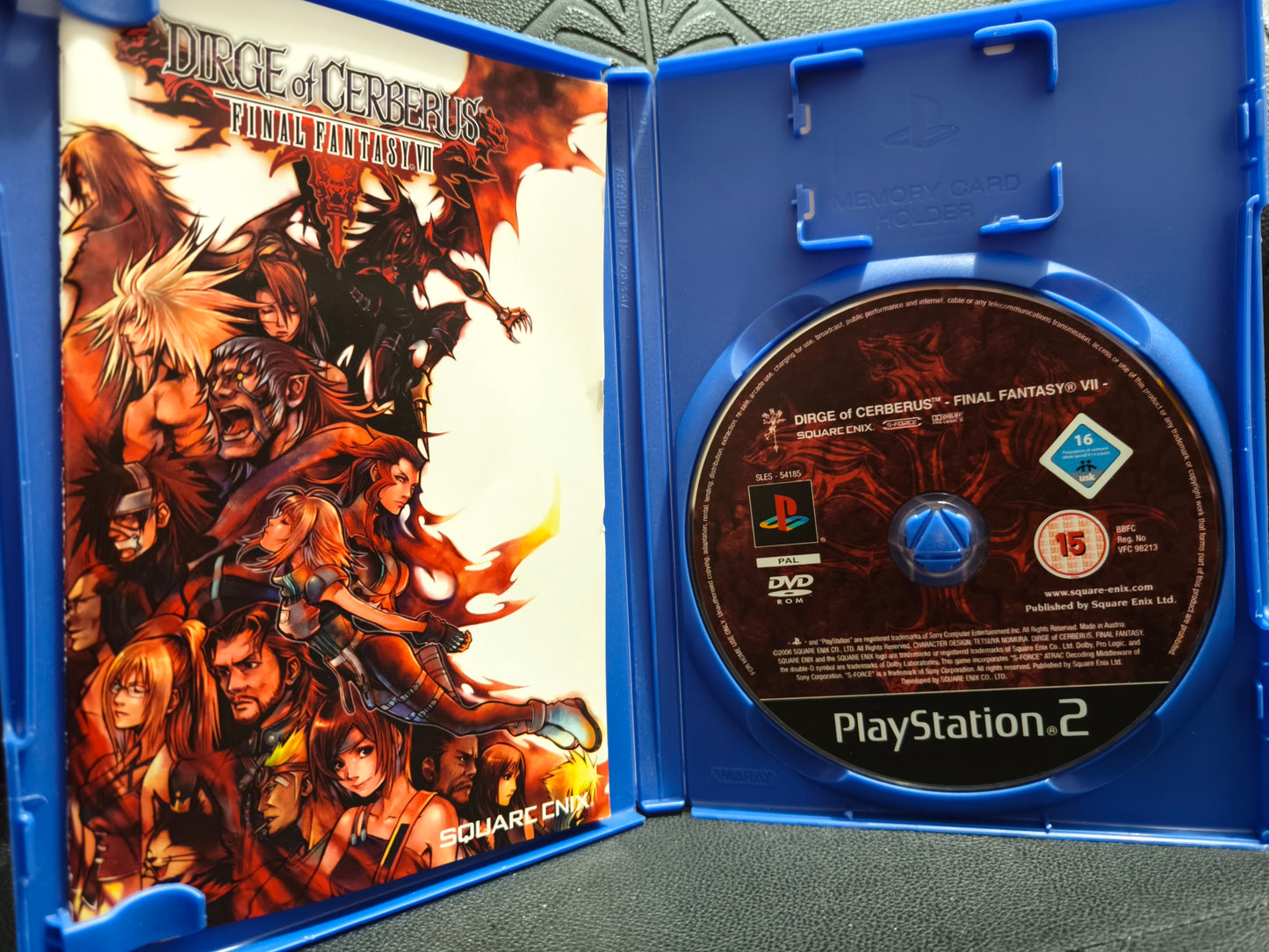 Dirge of cerberus final fantasy VII ps2