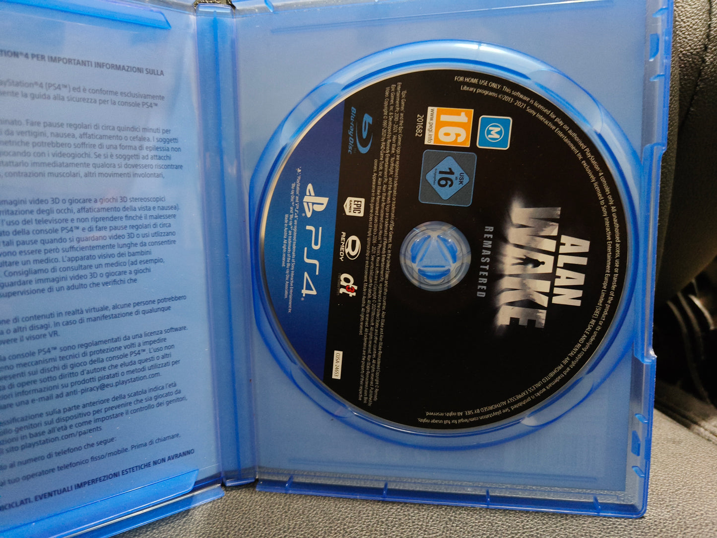 Alan wake remastered ps4