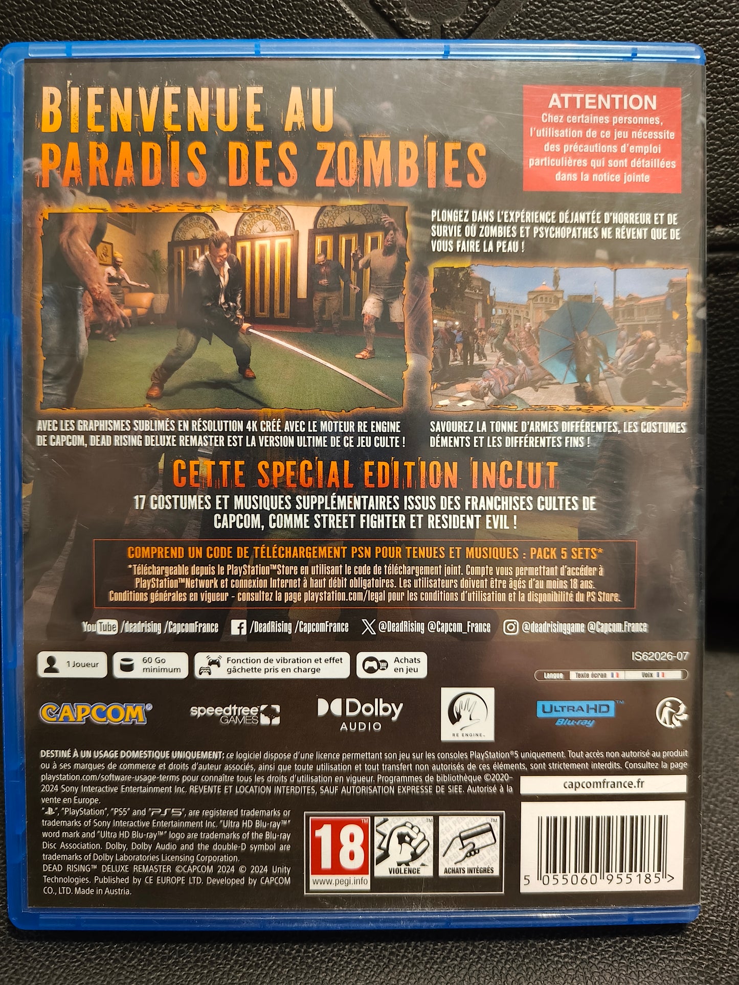 Dead rising Deluxe remastered ps5