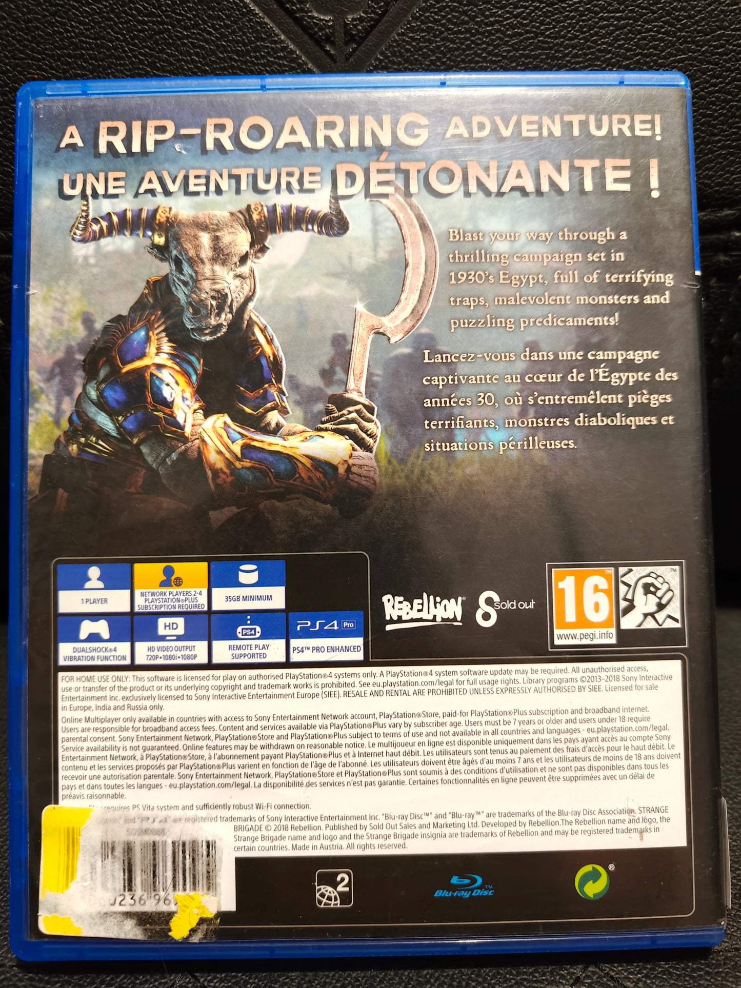 Strange Brigade ps4