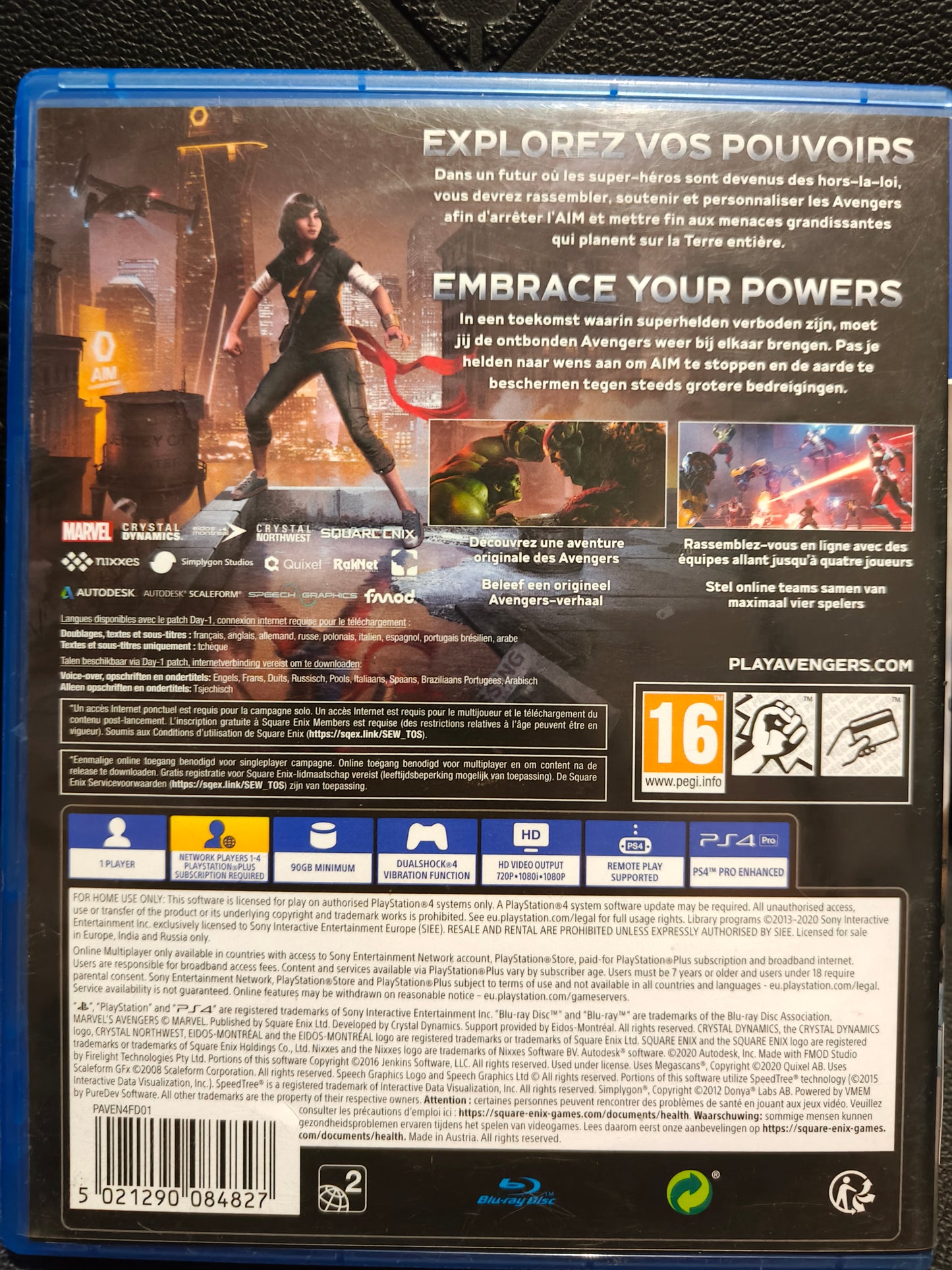 Marvel Avengers ps4