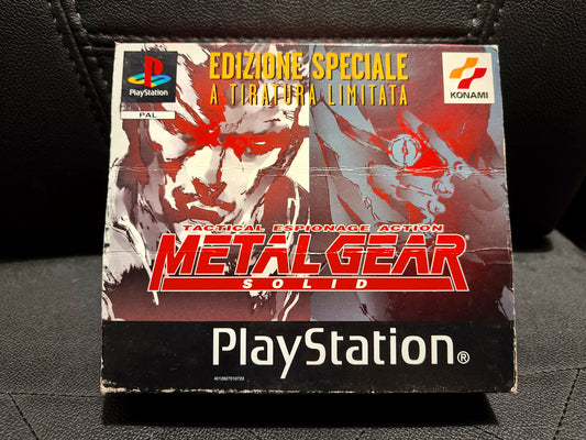 Metal Gear solid ps1 edizione speciale a tiratura limitata